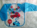 বেবি ওয়াটারপ্রুফ স্লিভড বিব (Baby Waterproof Bib with Sleeves)