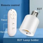 রিমোট কন্ট্রোল ওয়ারলেস ল্যাম্প হোল্ডার (E27 Screw) — বিছানায় শুয়েই লাইট অন-অফ করার ম্যাজিক! - Image 2